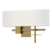 Cosmo Sconce in Modern Brass with Soft Gold Accent - 206350-SKT-86-84-SF1606 by Hubbardton Forge