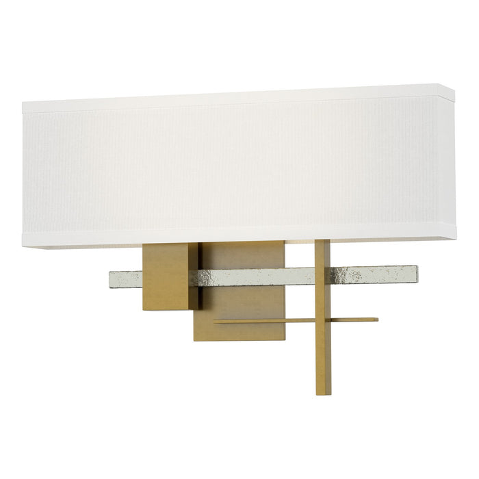 Cosmo Sconce in Modern Brass with Sterling Accent - 206350-SKT-86-85-SF1606 by Hubbardton Forge