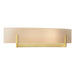 Axis Sconce in Modern Brass - 206401-SKT-86-SS0324 by Hubbardton Forge