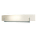 Axis Large Sconce in Vintage Platinum - 206410-SKT-82-GG0328 by Hubbardton Forge