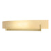 Axis Large Sconce in Modern Brass - 206410-SKT-86-AA0328 by Hubbardton Forge