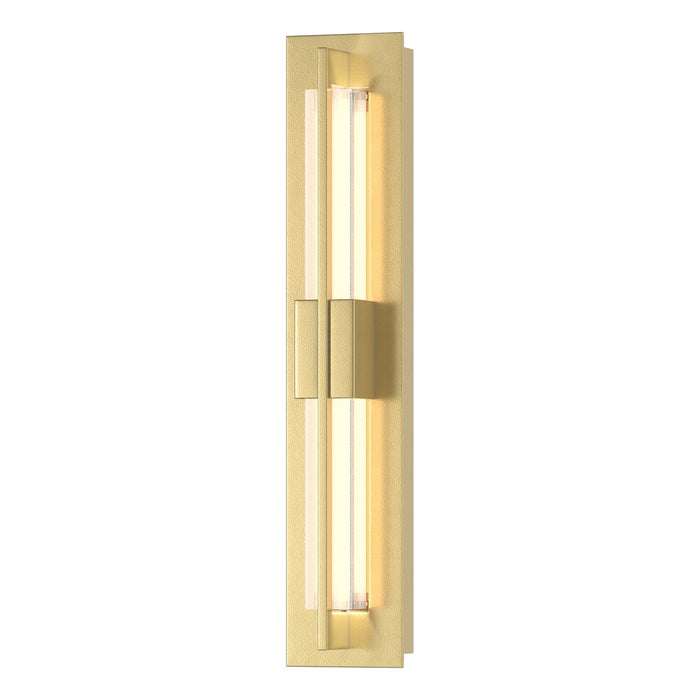 Double Axis Small Sconce in Modern Brass - 206440-LED-86-ZM0331 by Hubbardton Forge