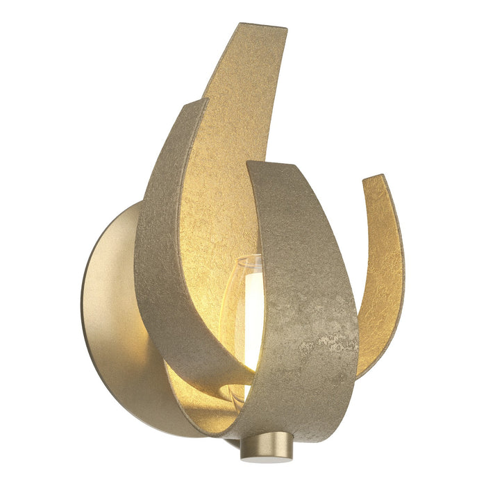 Corona Sconce in Soft Gold - 206501-SKT-84-YE0352 by Hubbardton Forge