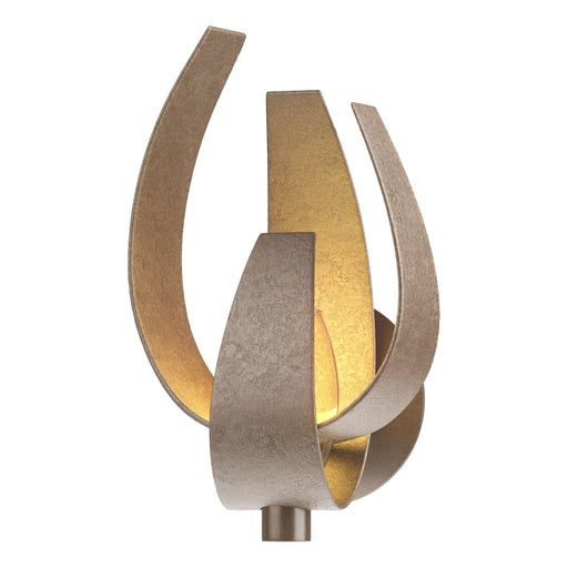 Corona Large Sconce in Bronze - 206503-SKT-05-YE0377 by Hubbardton Forge