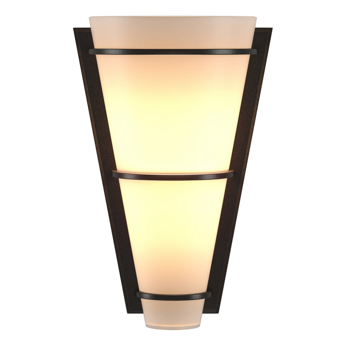 Suspended Half Cone Sconce in Oil Rubbed Bronze - 206551-SKT-14-GG0059 by Hubbardton Forge