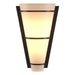 Suspended Half Cone Sconce in Oil Rubbed Bronze - 206551-SKT-14-GG0059 by Hubbardton Forge