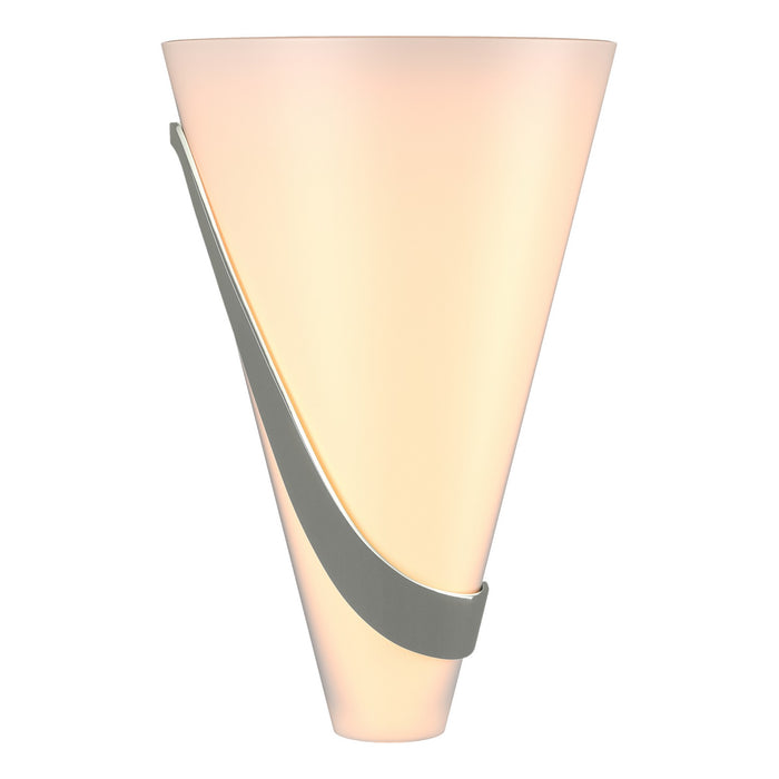 Half Cone (Left Side) Sconce in Sterling - 206563-SKT-LFT-85-GG0074 by Hubbardton Forge