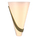 Half Cone (Left Side) Sconce in Modern Brass - 206563-SKT-LFT-86-GG0074 by Hubbardton Forge