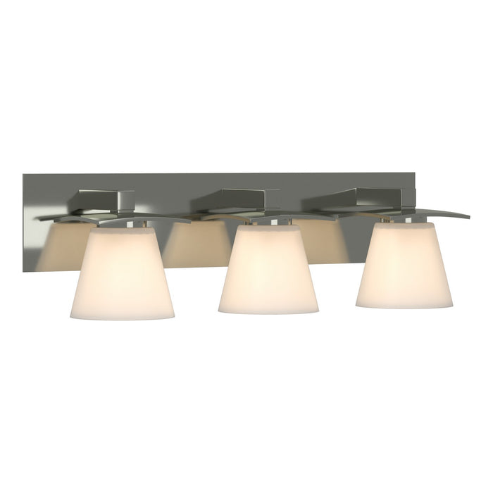 Wren 3 Light Sconce in Sterling - 206603-SKT-85-GG0242 by Hubbardton Forge