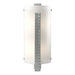 Forged Vertical Bar Sconce in Vintage Platinum - 206729-SKT-82-BB0420 by Hubbardton Forge