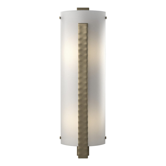 Forged Vertical Bar Large Sconce in Soft Gold - 206730-SKT-84-BB0401 by Hubbardton Forge