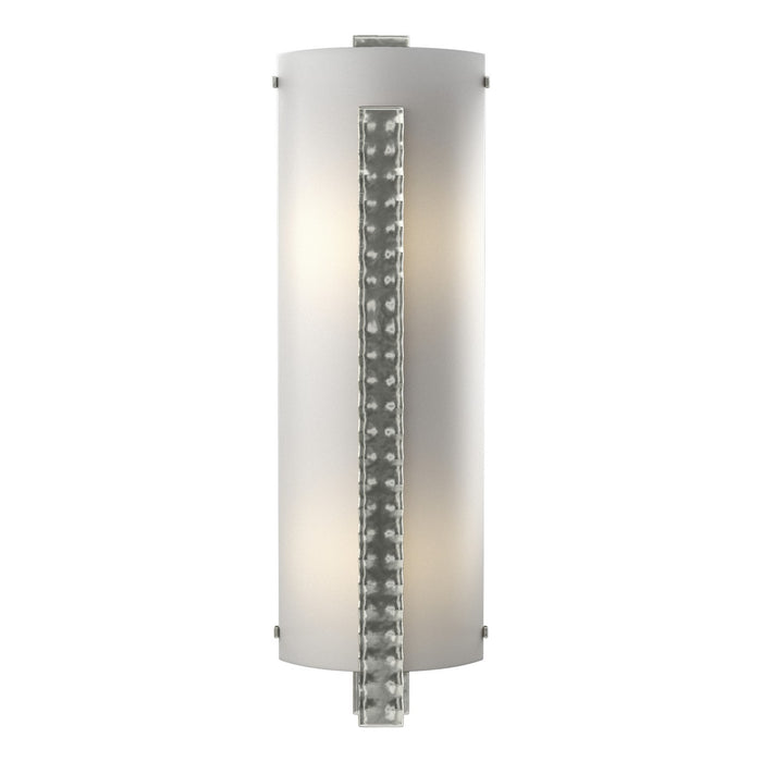 Forged Vertical Bar Large Sconce in Sterling - 206730-SKT-85-BB0401 by Hubbardton Forge