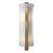 Forged Vertical Bar Large Sconce in Modern Brass - 206730-SKT-86-BB0401 by Hubbardton Forge