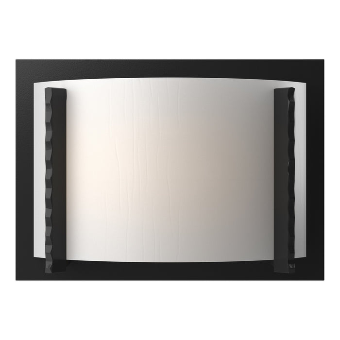 Forged Vertical Bars Sconce in Black - 206740-SKT-10-BB0402 by Hubbardton Forge