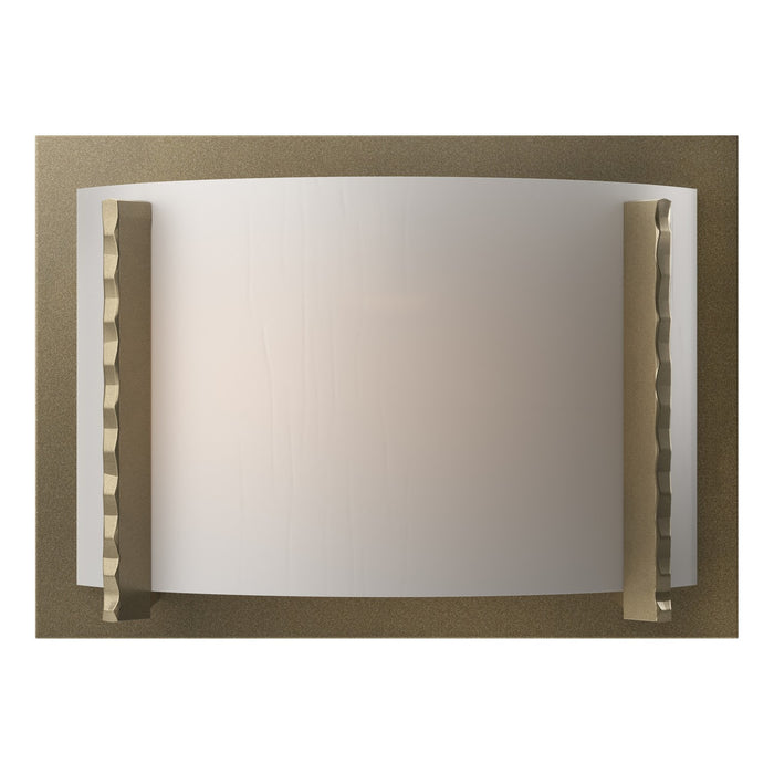 Forged Vertical Bars Sconce in Soft Gold - 206740-SKT-84-BB0402 by Hubbardton Forge