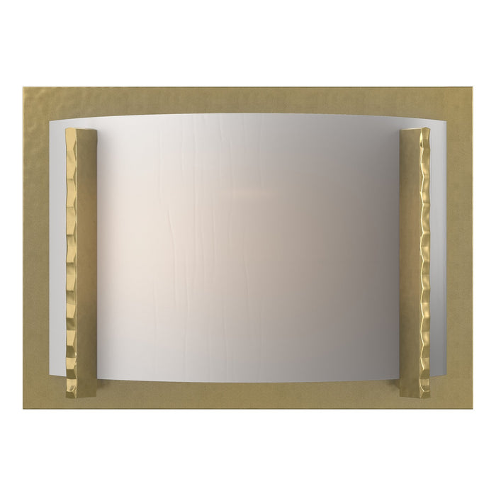 Forged Vertical Bars Sconce in Modern Brass - 206740-SKT-86-BB0402 by Hubbardton Forge