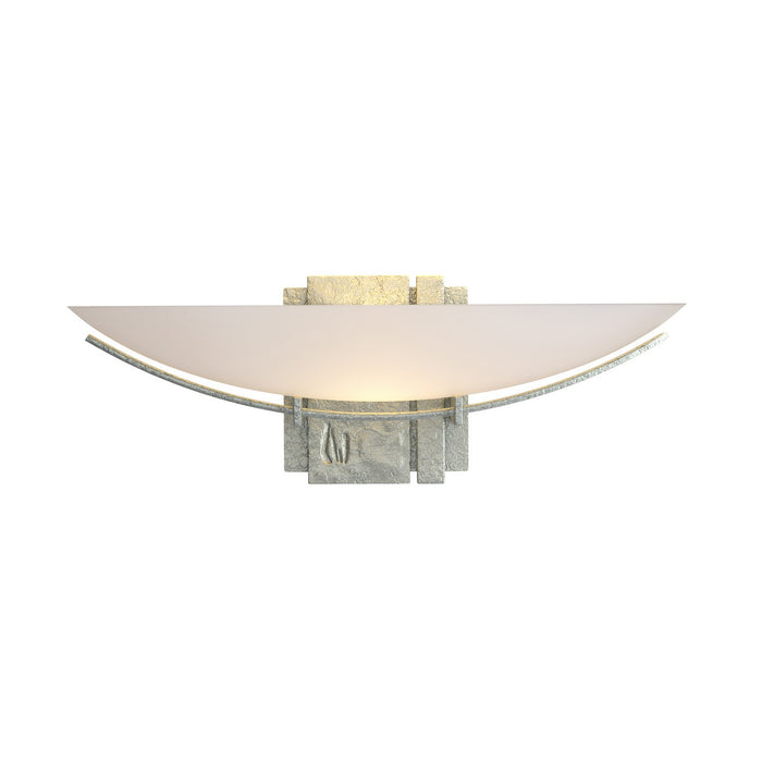 Oval Impressions Sconce in Vintage Platinum - 207370-SKT-82-GG0090 by Hubbardton Forge