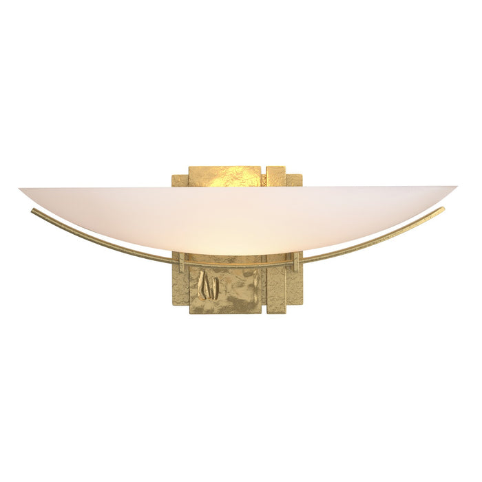 Oval Impressions Sconce in Modern Brass - 207370-SKT-86-GG0090 by Hubbardton Forge