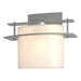 Arc Ellipse 1 Light Sconce in Vintage Platinum - 207521-SKT-82-GG0182 by Hubbardton Forge