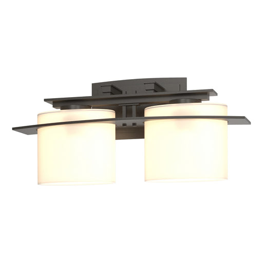 Arc Ellipse 2 Light Sconce in Dark Smoke - 207522-SKT-07-GG0182 by Hubbardton Forge