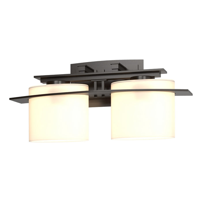 Arc Ellipse 2 Light Sconce in Oil Rubbed Bronze - 207522-SKT-14-GG0182 by Hubbardton Forge