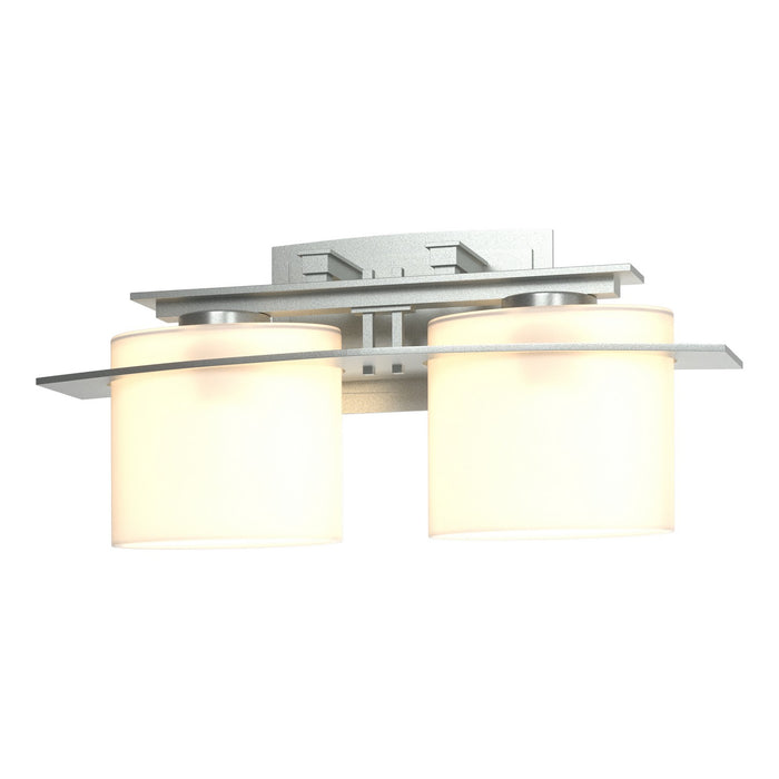 Arc Ellipse 2 Light Sconce in Vintage Platinum - 207522-SKT-82-GG0182 by Hubbardton Forge