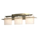 Arc Ellipse 3 Light Sconce in Modern Brass - 207523-SKT-86-GG0182 by Hubbardton Forge