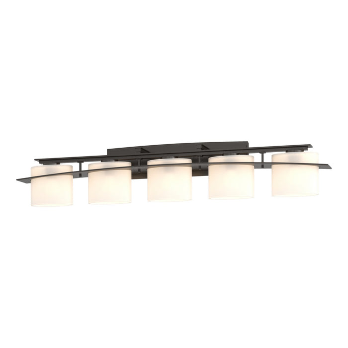 Arc Ellipse 5 Light Sconce in Oil Rubbed Bronze - 207525-SKT-14-GG0182 by Hubbardton Forge