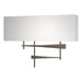 Cavaletti Sconce in Dark Smoke - 207675-SKT-07-SF1606 by Hubbardton Forge