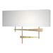 Cavaletti Sconce in Modern Brass - 207675-SKT-86-SF1606 by Hubbardton Forge