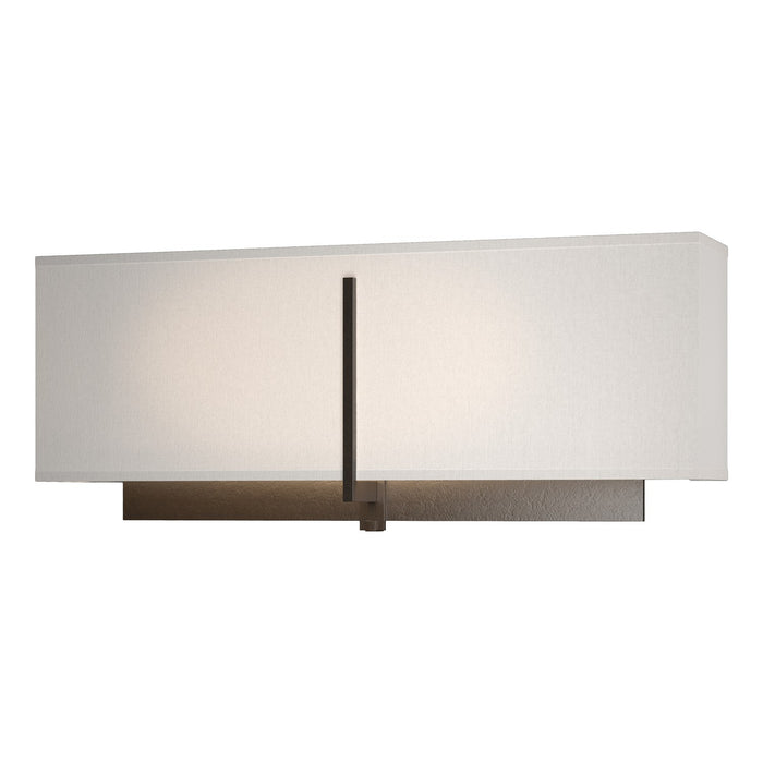 Exos Square Sconce in Oil Rubbed Bronze - 207680-SKT-14-SE1606 by Hubbardton Forge