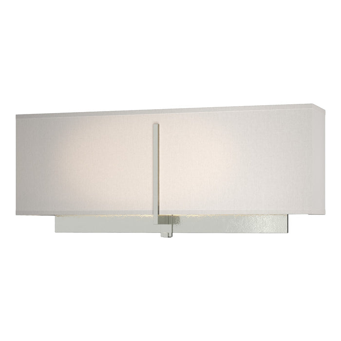 Exos Square Sconce in Sterling - 207680-SKT-85-SE1606 by Hubbardton Forge