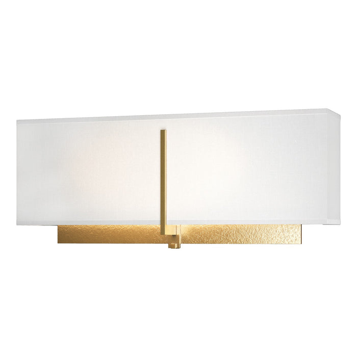 Exos Square Sconce in Modern Brass - 207680-SKT-86-SF1606 by Hubbardton Forge