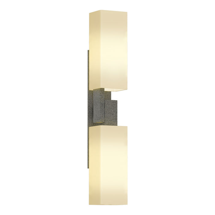 Ondrian 2 Light Sconce in Natural Iron - 207801-SKT-20-GG0351 by Hubbardton Forge