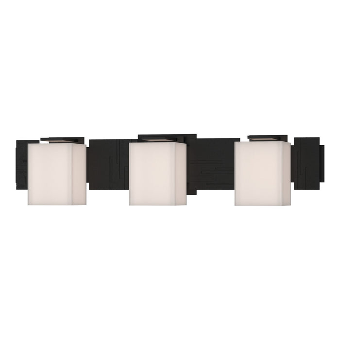 Impressions 3 Light Sconce in Black - 207843-SKT-10-GG0108 by Hubbardton Forge