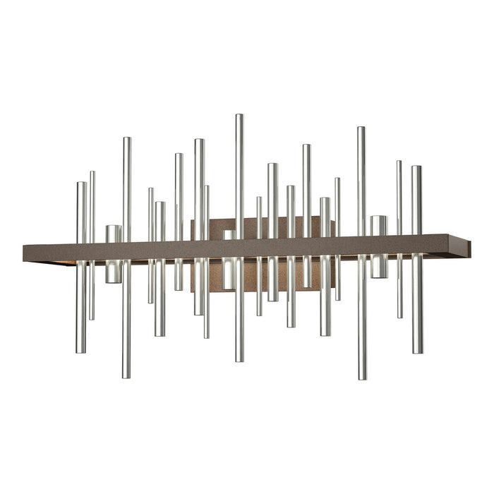 Cityscape LED Sconce in Bronze with Sterling Accent - 207915-LED-05-85 by Hubbardton Forge