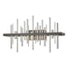 Cityscape LED Sconce in Dark Smoke with Sterling Accent - 207915-LED-07-85 by Hubbardton Forge