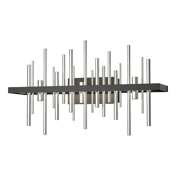 Cityscape LED Sconce in Black with Sterling Accent - 207915-LED-10-85 by Hubbardton Forge