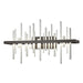 Cityscape LED Sconce in Oil Rubbed Bronze with Vintage Platinum Accent - 207915-LED-14-82 by Hubbardton Forge