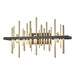 Cityscape LED Sconce in Oil Rubbed Bronze with Soft Gold Accent - 207915-LED-14-84 by Hubbardton Forge