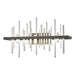 Cityscape LED Sconce in Natural Iron with Vintage Platinum Accent - 207915-LED-20-82 by Hubbardton Forge