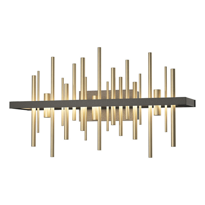 Cityscape LED Sconce in Natural Iron with Soft Gold Accent - 207915-LED-20-84 by Hubbardton Forge