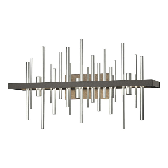 Cityscape LED Sconce in Natural Iron with Sterling Accent - 207915-LED-20-85 by Hubbardton Forge