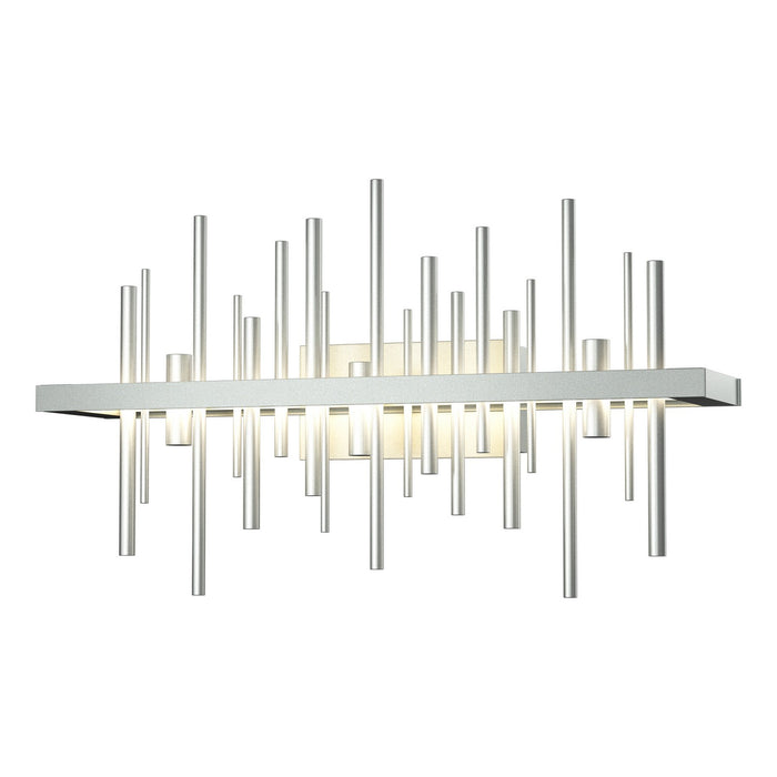 Cityscape LED Sconce in Vintage Platinum with Vintage Platinum Accent - 207915-LED-82-82 by Hubbardton Forge