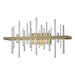 Cityscape LED Sconce in Soft Gold with Sterling Accent - 207915-LED-84-85 by Hubbardton Forge