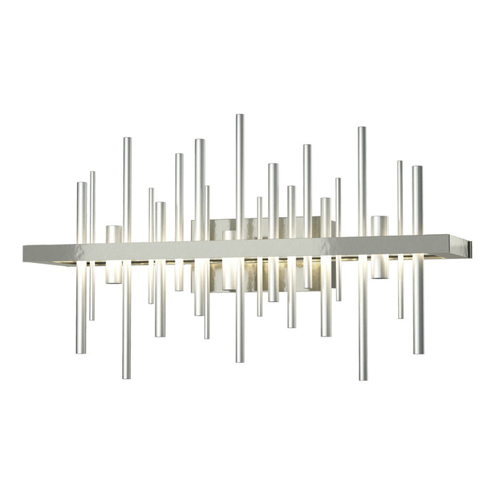 Cityscape LED Sconce in Sterling with Vintage Platinum Accent - 207915-LED-85-82 by Hubbardton Forge