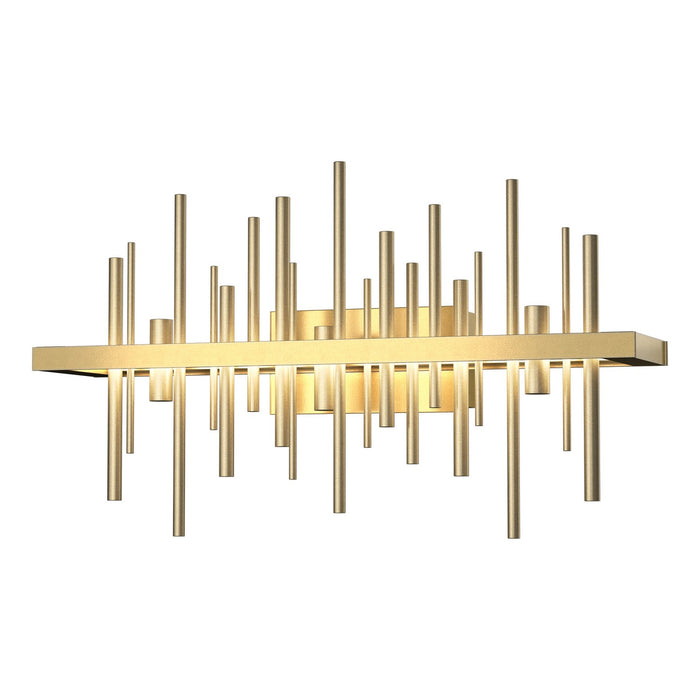 Cityscape LED Sconce in Modern Brass with Soft Gold Accent - 207915-LED-86-84 by Hubbardton Forge