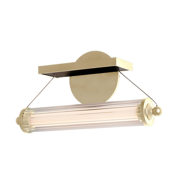 Libra LED Sconce in Modern Brass - 209105-LED-86-WB-ZM0691 by Hubbardton Forge