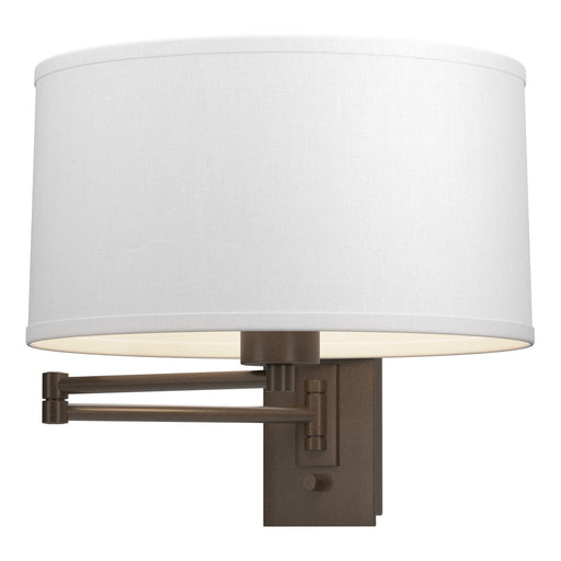 Simple Swing Arm Sconce in Bronze - 209250-SKT-05-SF1295 by Hubbardton Forge