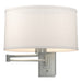 Simple Swing Arm Sconce in Vintage Platinum - 209250-SKT-82-SE1295 by Hubbardton Forge